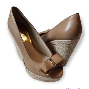 Michael Kors Wedge Heel Open Toe size 8